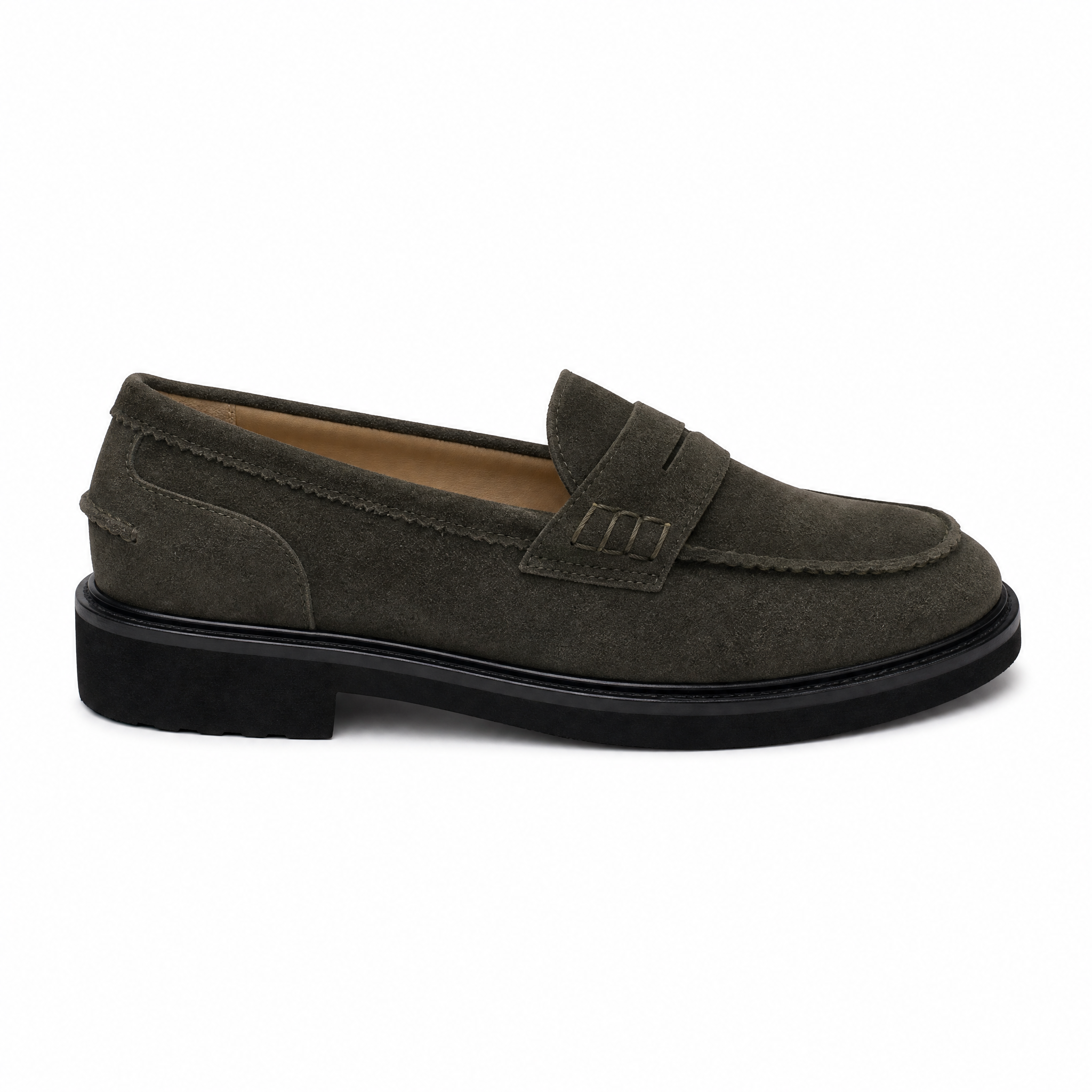 Mocassino FW 2026/27 | 1747 - Muschio - side view