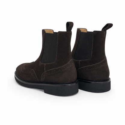 Stivaletti FW 2026/27 | 9892L - Testa di moro - rear view