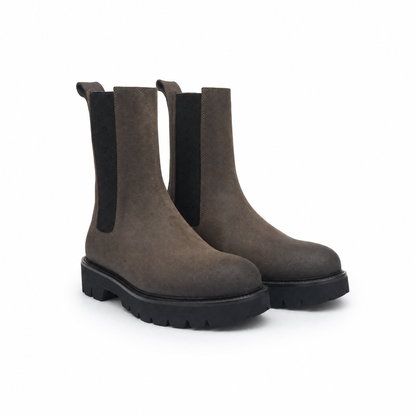 Stivaletti FW 2026/27 | 9715 - Taupe - front view