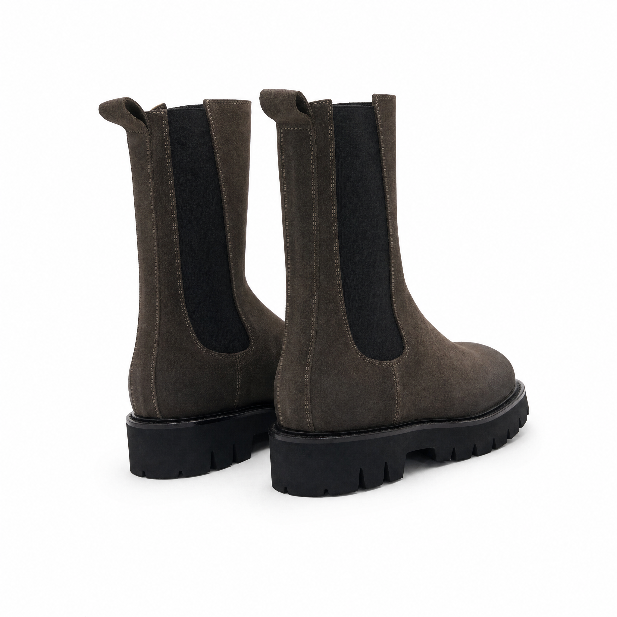 Stivaletti FW 2026/27 | 9715 - Taupe - rear view