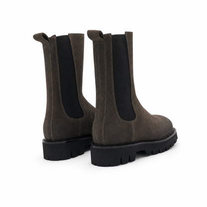 Stivaletti FW 2026/27 | 9715 - Taupe - rear view