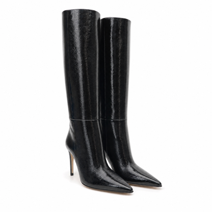 Stivali FW 2026/27| 9757 - Nero lucido - front view